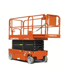 plataforma tesoura eletrica hangcha 100 xens 10m