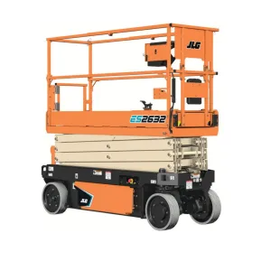 plataforma tesoura eletrica jlg es 2632 8m