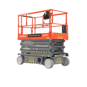 plataforma tesoura eletrica skyjack sj 4732 e 12m