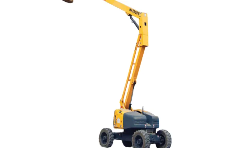 plataforma articulada a diesel haulotte ha250px 26m