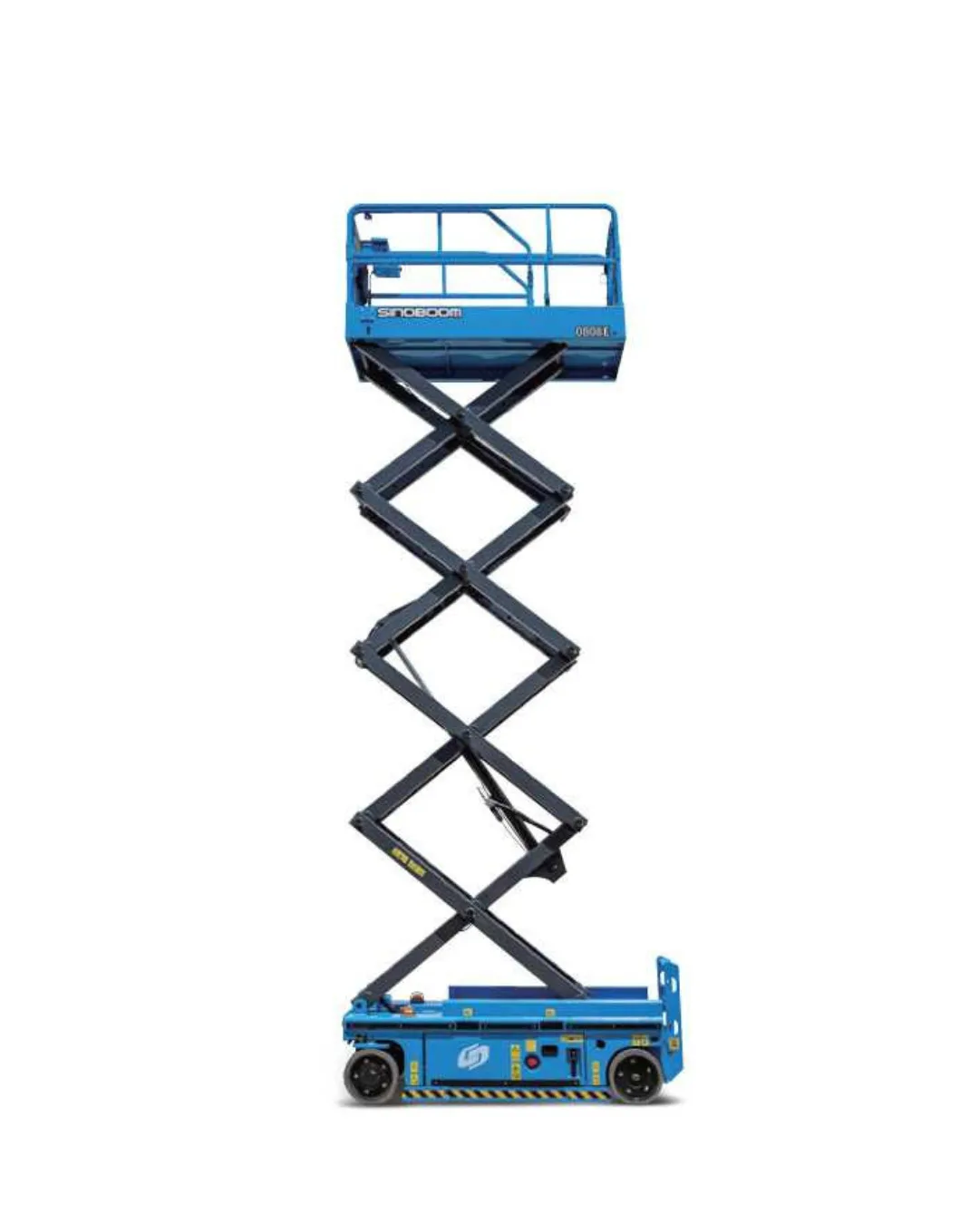 plataforma tesoura eletrica sinoboom 0608 e 8m