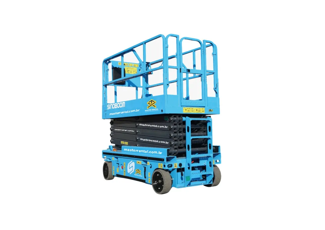 plataforma tesoura eletrica sinoboom 0808 e 10m