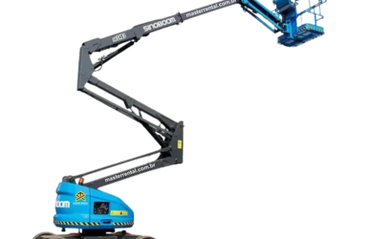 plataforma articulada eletrica sinoboom ab14ej 16m